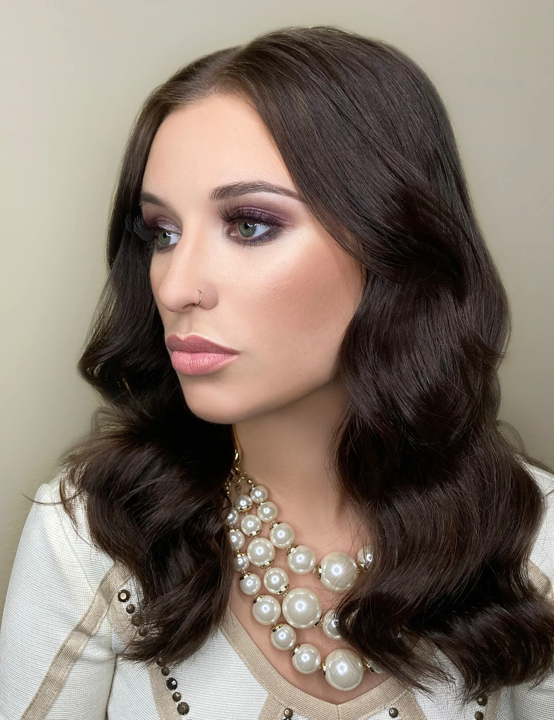 Wedding hair and makeup services in Carmel, Indiana by Glow Salon & Spa